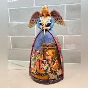 Jim Shore “A Star Shall Guide Us” 2005 Christmas Angel Figurine